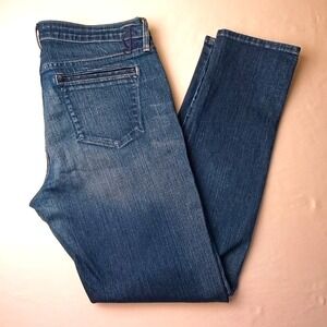 Juicy Jean Couture Womens Relaxed Skinny Mid Rise Medium Wash Jeans Size 29/8